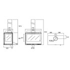 Salamandra a Lenha Habit 76 LD + T C/ Kit de Ventilação - Rocal